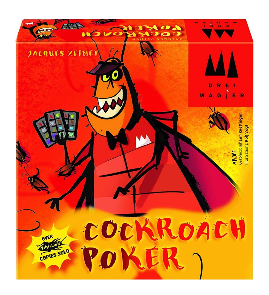 Cockroach Poker card game box art